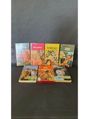 Vintage Harlequin Romance Paperback Book Lot Of 7 Includes Titles By Margaret Pa